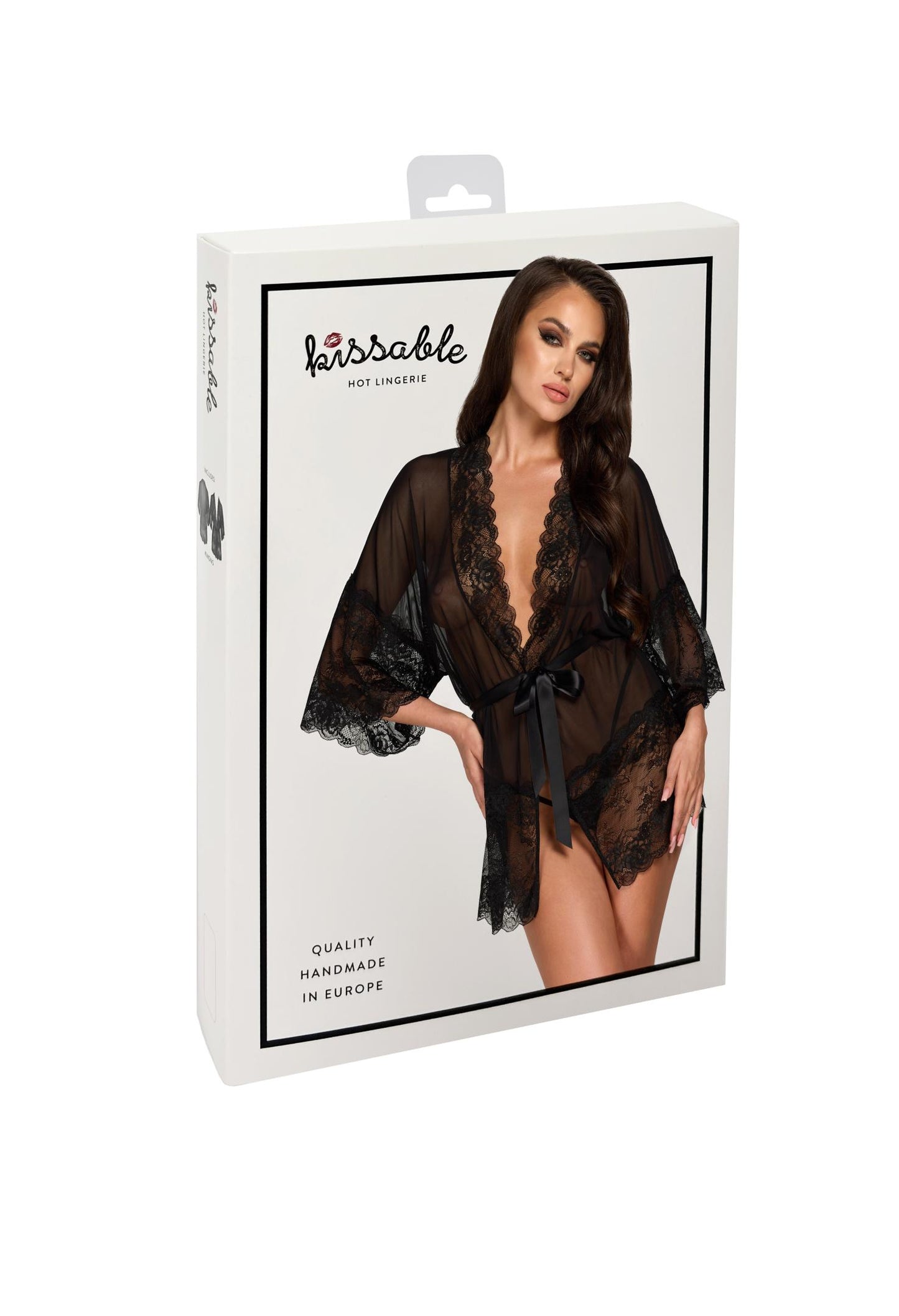 KISS245 Negligee aus Netz und Spitze - L/XL-8