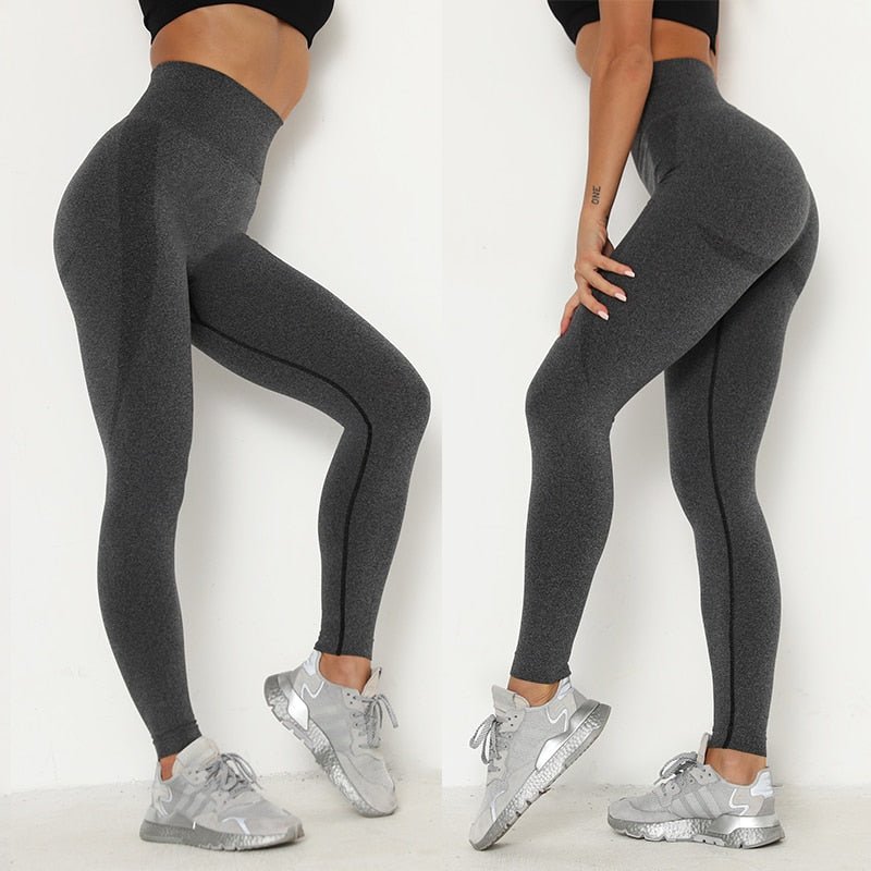 Booty Ruched Sports Pants Yoga Leggings Gym Workout Training Tights Tummy Control Trousers Running Activewear Fitness Clothing-1