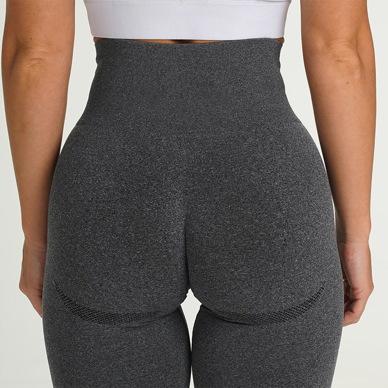 Booty Ruched Sports Pants Yoga Leggings Gym Workout Training Tights Tummy Control Trousers Running Activewear Fitness Clothing-3