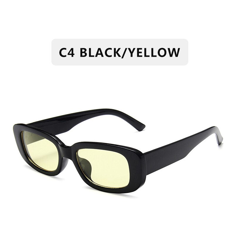 Women's UV 400 Rectangle Shaped Sunglasses