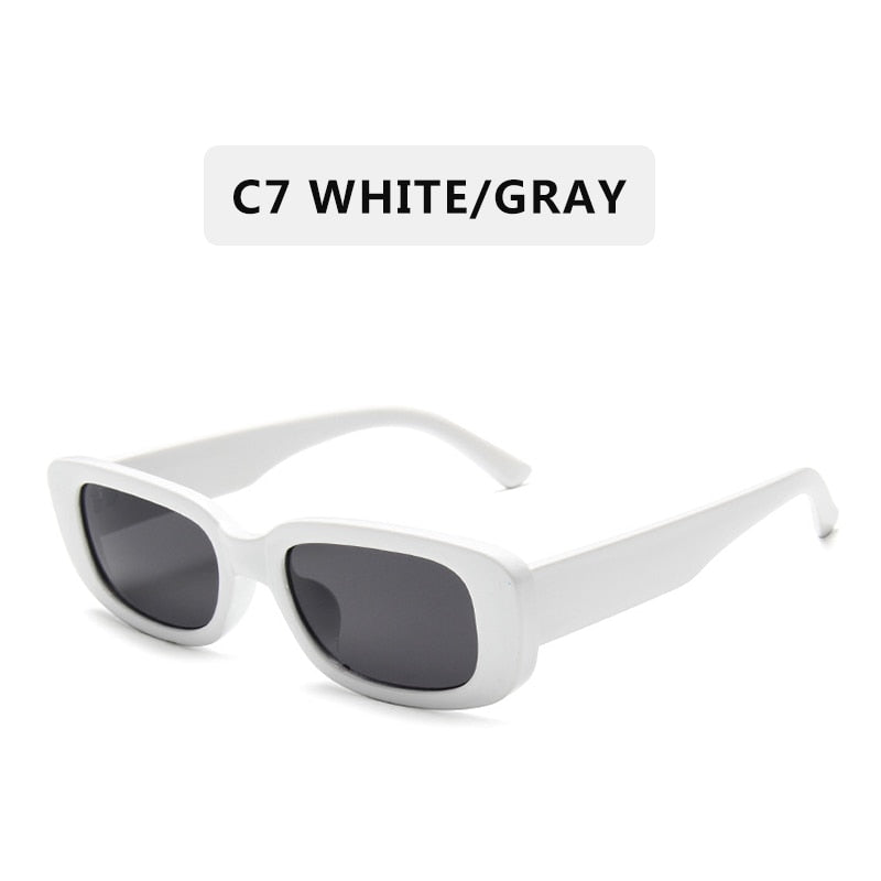 Women's UV 400 Rectangle Shaped Sunglasses