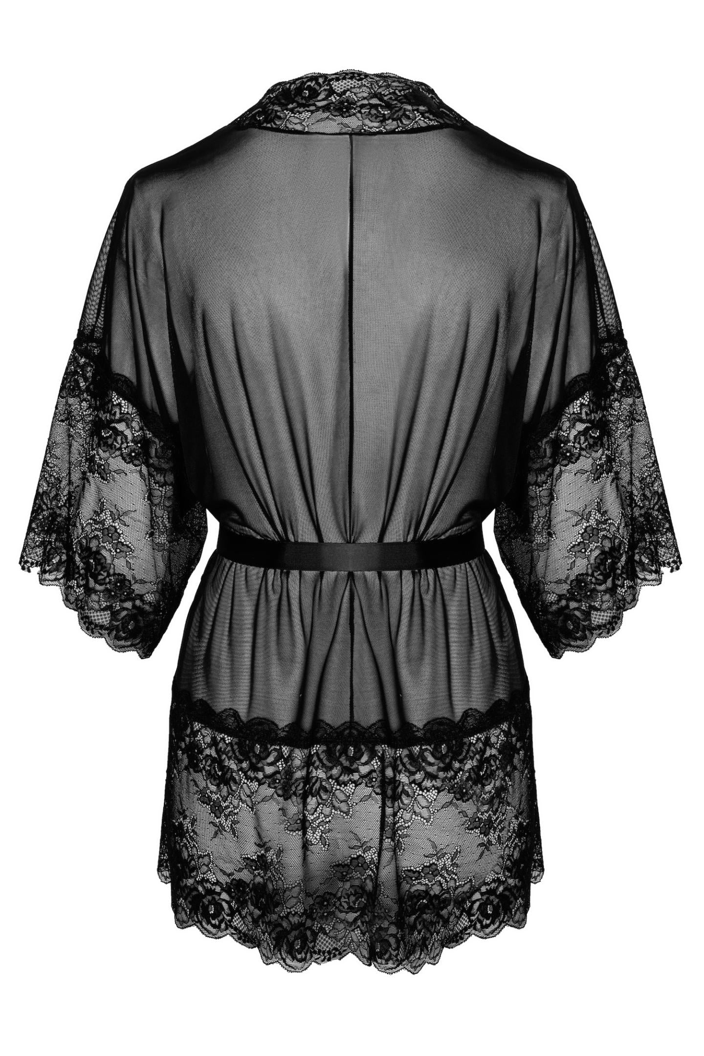 KISS245 Negligee aus Netz und Spitze - L/XL-1