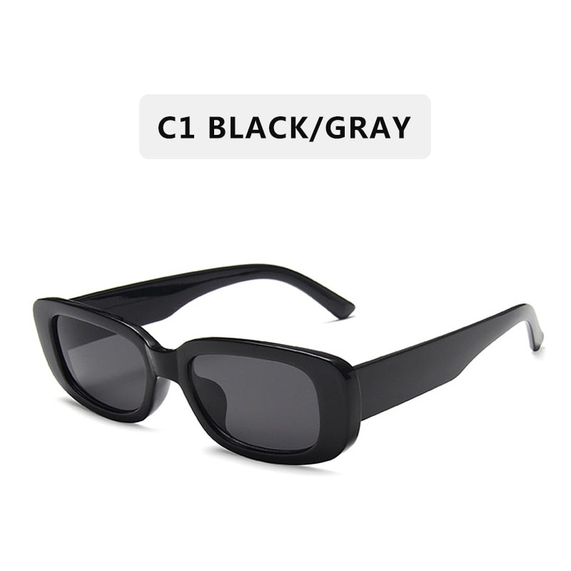 Women's UV 400 Rectangle Shaped Sunglasses