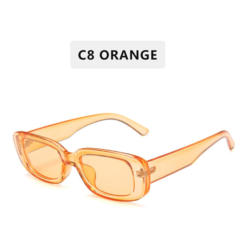 Women's UV 400 Rectangle Shaped Sunglasses